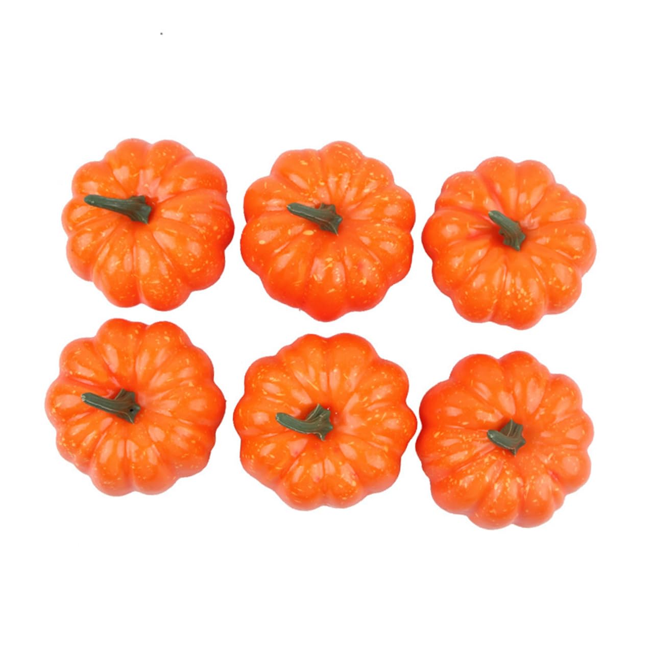 Alipis 24 STK Simuliertes Gemüse Kürbis-Requisite Für Zu Hause Schaum Kürbis Orange Küchenverzierung Gefälschter Kleiner Schaufenster-Ornament Fotoschmuck Harz