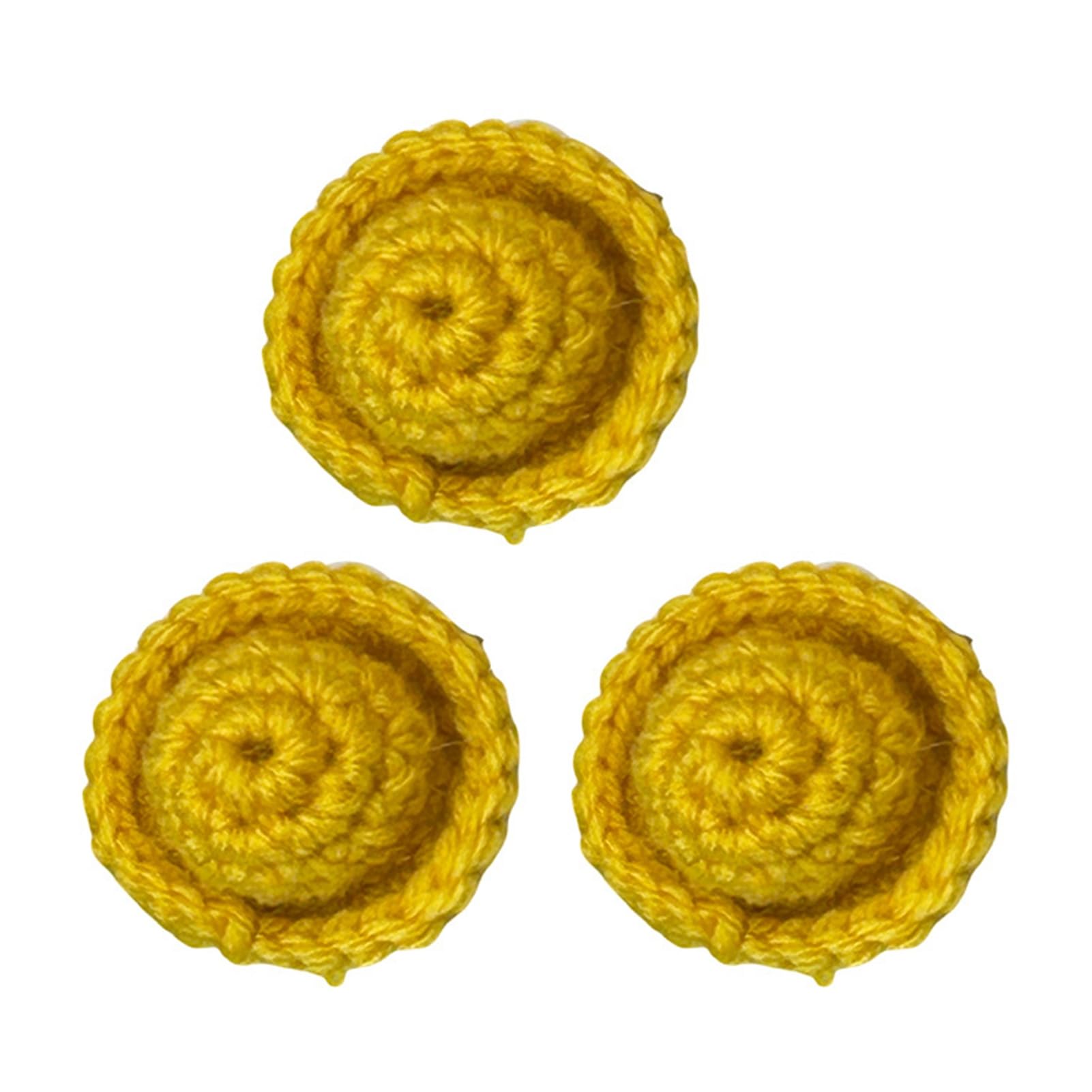 Mubsar 3Pcs Mini Handcrafted Miniature Hats Accessories Small Hats for DIY Projects Craft Accessories Xmas Decoration