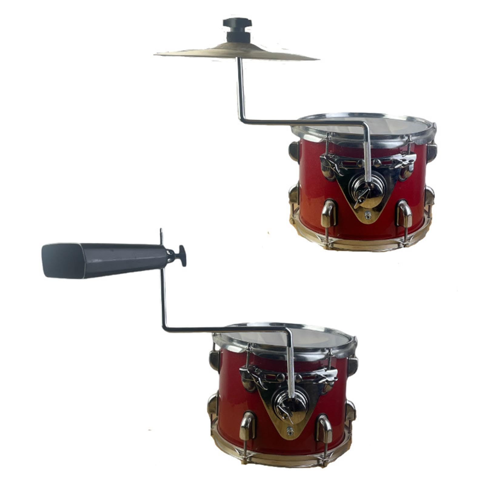 Hardware per Montaggio Su Cerchio di Sospensione per Tamburo Tom Supporto per Percussioni Ad Alte Prestazioni