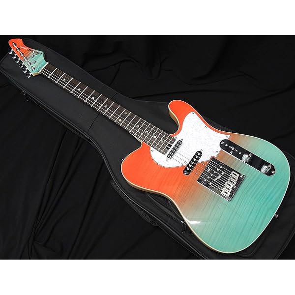 Aria ProII 615-AE200LTD HR Horizon Red 아리아 프로 투텔레캐스터