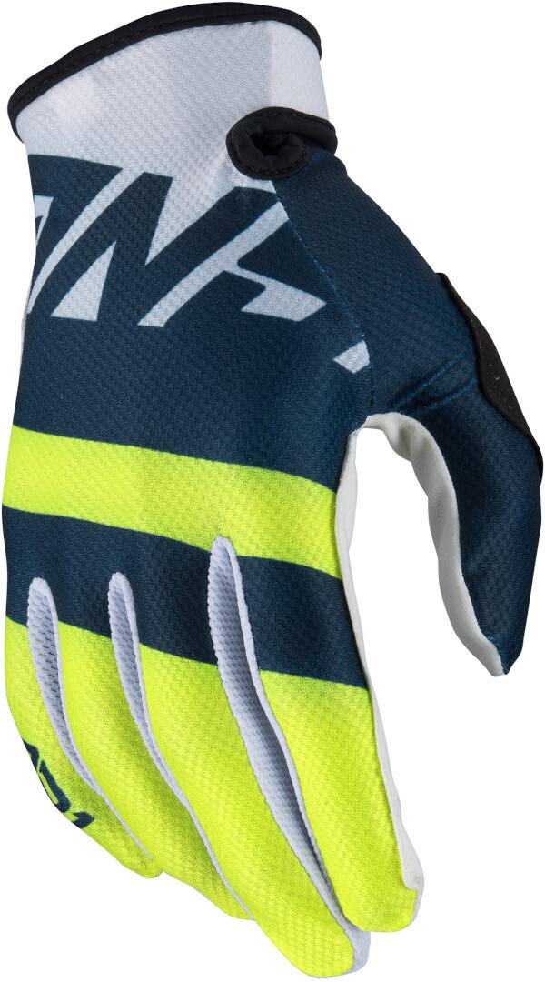 Answer Racing AR1 Voyd Mens Off-Road Motorcycle Gloves - Midnight Hyper Acid White Large