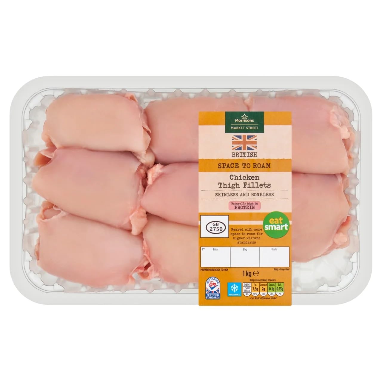 Chicken Thigh Fillets 1kg