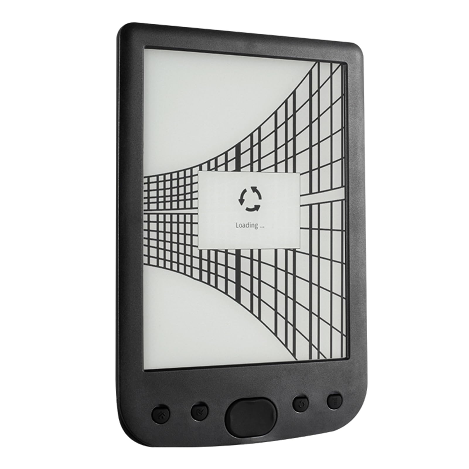 Akozon 6-calowy Czytnik E-booków z Dużym Ekranem Dotykowym Przenośny Czytnik PDF EPUB MOBI z możliwością Rozbudowy Pamięci, Wbudowanym Głośnikiem, Adnotacjami Tekstowymi i obsługą Audiobooków dla