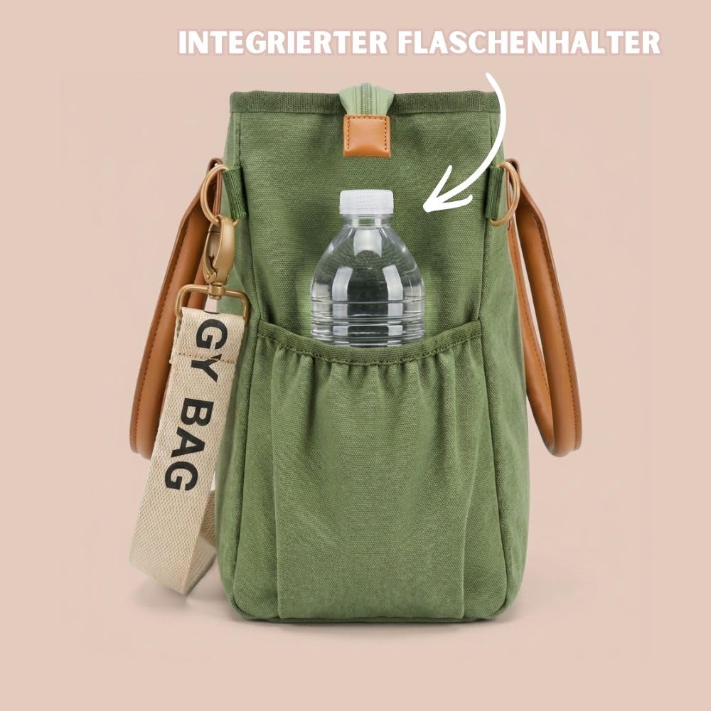 Jane Hundetasche Grün – Stilvolle Hundetransportbox für kleine Hunde bis 8 kg, Faltbare Transportbox Hund fürs Auto, Reisen & Alltag