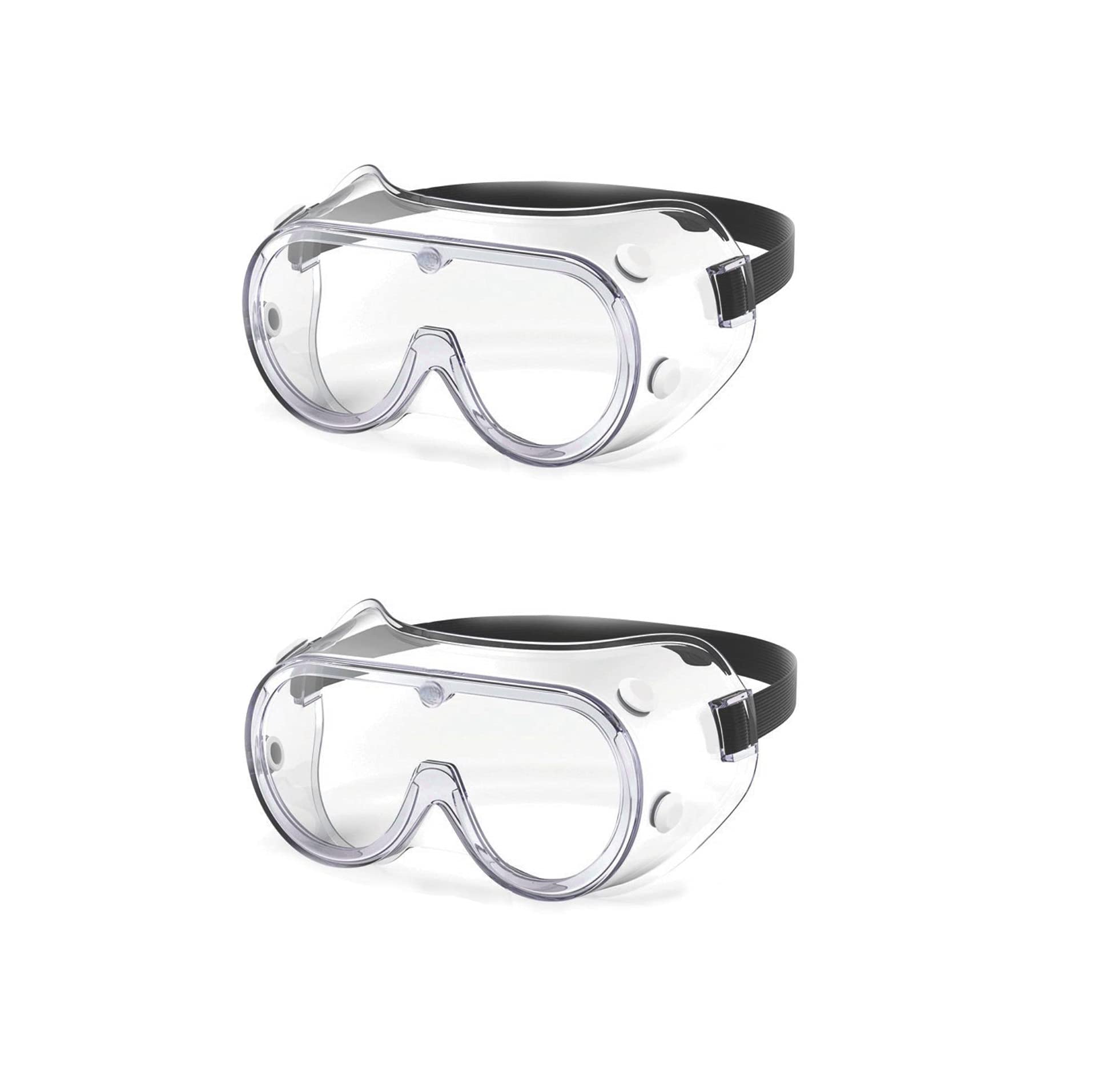 Eyevy Eye Protection For Safety Goggles, Wide Vision Clear Glasses, Anti Fog Lens Shields, Scratch Resistant Strong & Adjustable (Pack Of 2 Pc) (B096ZRFM1Q) Amazon Price History, Amazon Price Tracker
