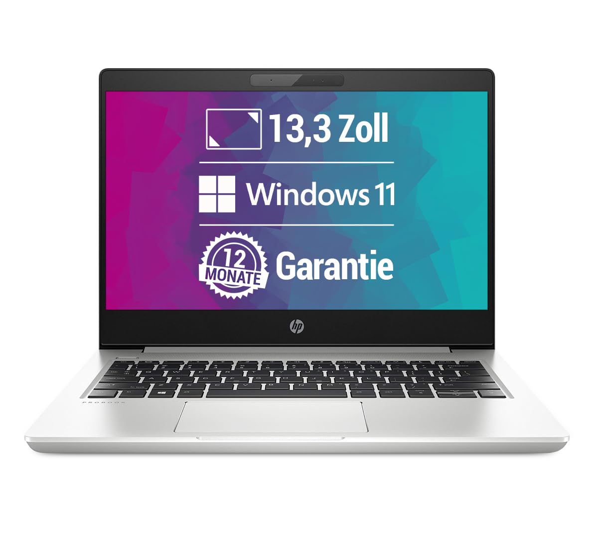 HP ProBook 430 G8 13,3 Zoll Full HD Laptop Intel Core i5-1135G7@ bis zu 4,2 GHz 8 GB 256 GB SSD mit Windows 11 Pro & GRATIS Antiviren-Software inkl. 12 Monate Garantie (Generalüberholt)