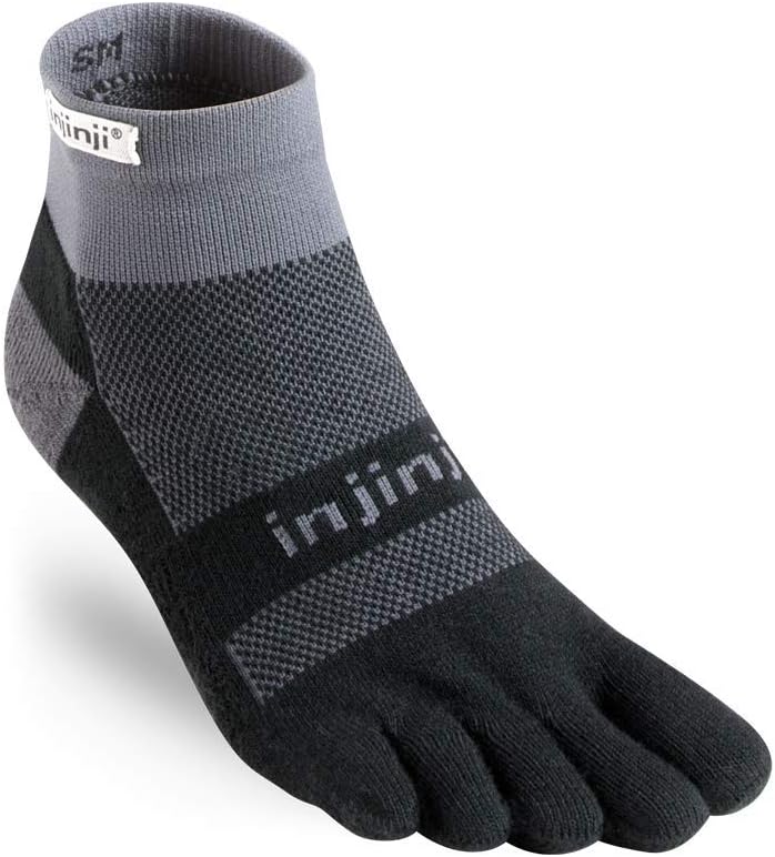 Run Midweight Mini-crew 5-Toe Socks Unisex - Adult (Pack of 1)