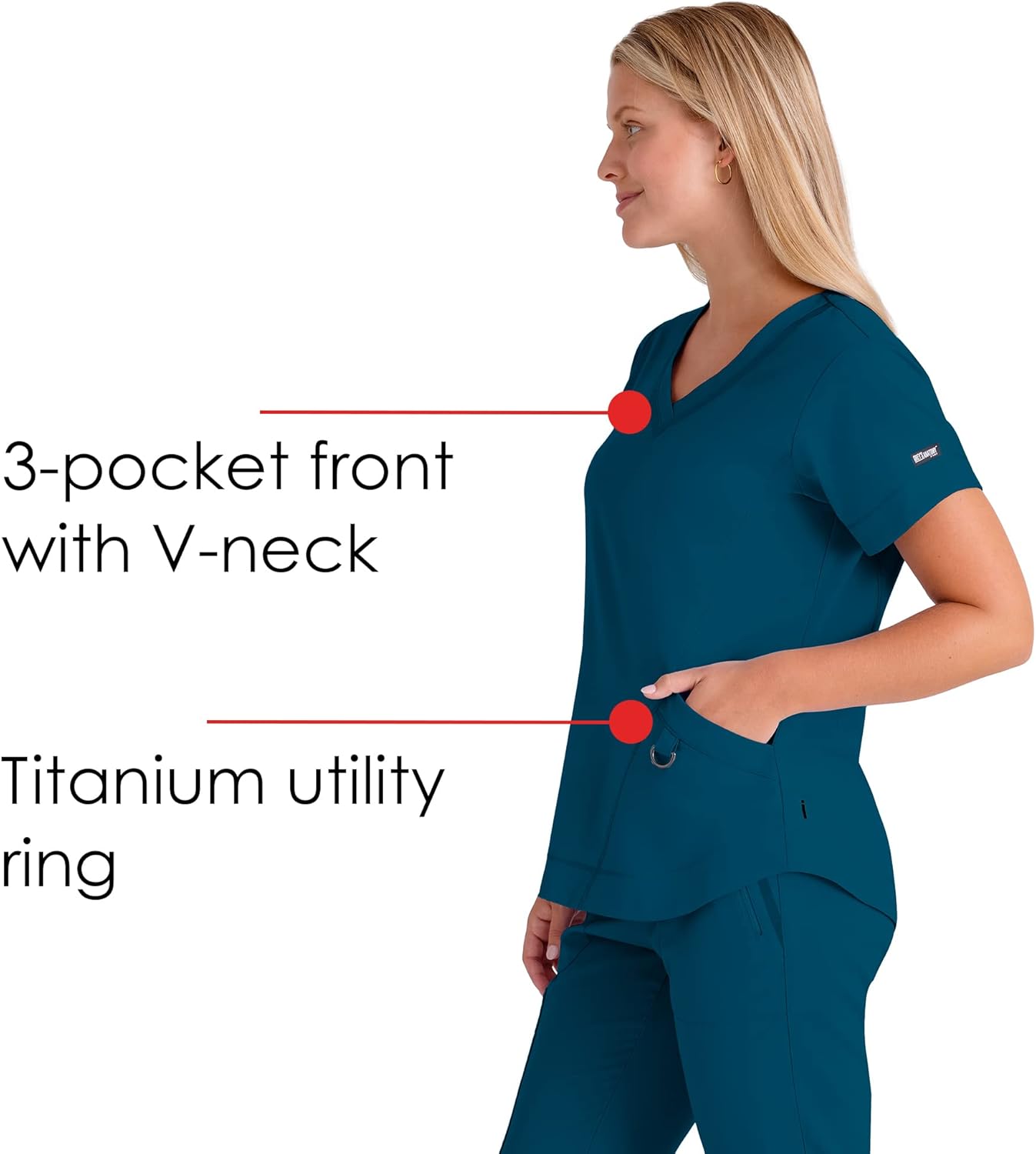 One-Day Sale: Up to 70% Off BARCO Grey's Anatomy Impact 7187 Surf Aqua M