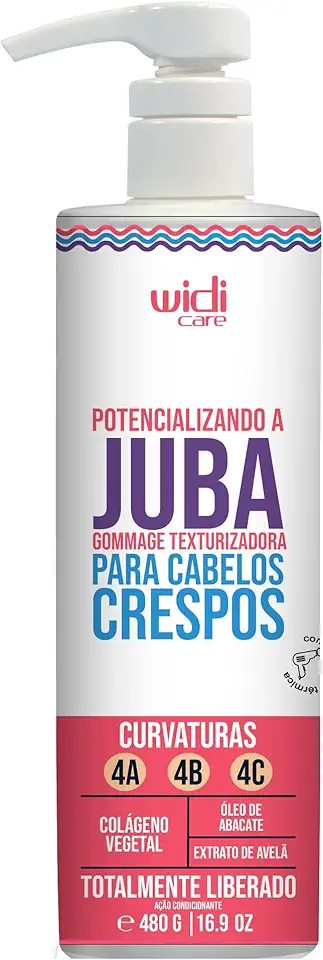 Widi Care Finalizador Gommage Texturizadora Potencializando a Juba 480g