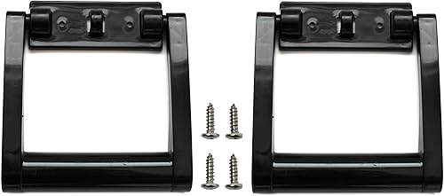 JSP Manufacturing Mangos de repuesto para nevera de plástico negro # 21023 compatibles con Igloo para refrigeradores de 25-72 cuartos de galón (2)