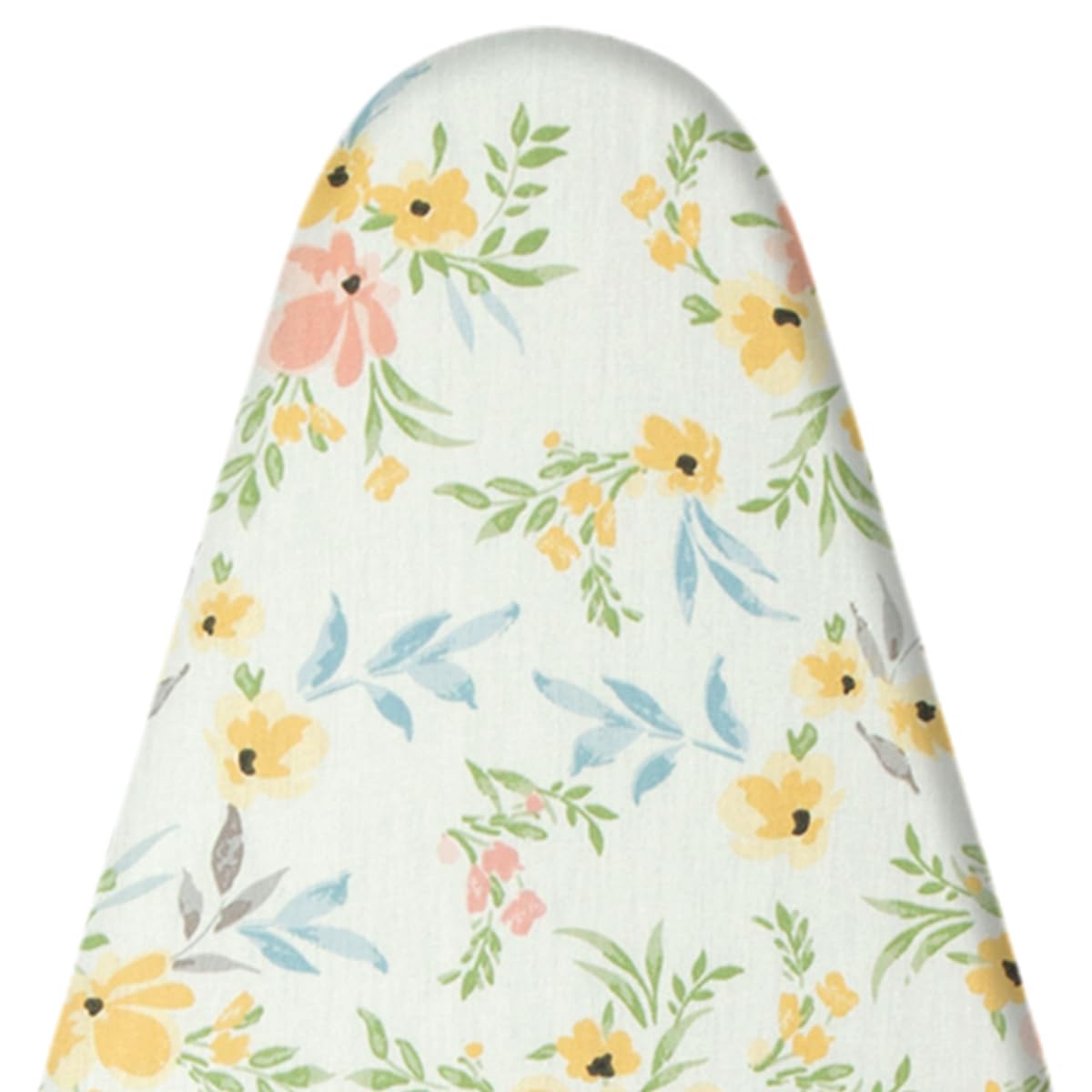 LEEWEITAS Ironing Board Covers 128x40cm, Ironing board cover top 100% cotton heat resistant, Easy to install adjustable size (Flower, 128 x 40cm)