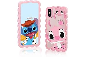 Funny Cute 3D Cartoon Animal Silicone Kids Case for iPhone X