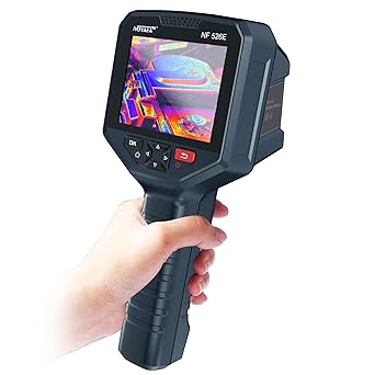 NOYAFA Industrial Thermal Imaging Device? 256 x 192 IR Higher Resolution 3.5inch LCD Display?Handheld 49152 Pixels Infrared Thermal Camera with PC Analysis and Video