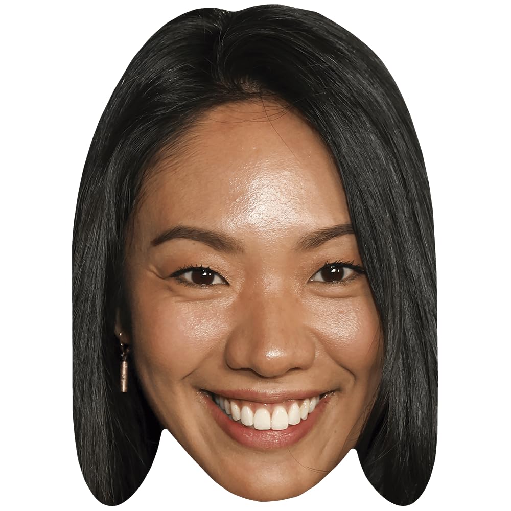 Erin Wu (Smile) Big Head. Larger than life mask.