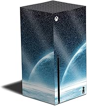 Película brilhante MightySkins compatível com Xbox Series X – Espaço externo | Acabamento com glitter de alto brilho e proteção durável | Fácil de aplicar e mudar de estilos | Feito nos EUA