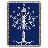 De el Señor de los anillos árbol blanco de Gondor Glorafilia manta