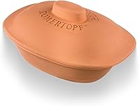 Vista 1 de Romertopf Clay Roaster Trend Horno holandés antiadherente Cocina saludable en olla Horno de arcilla Recipiente de cocina versátil - 4.7