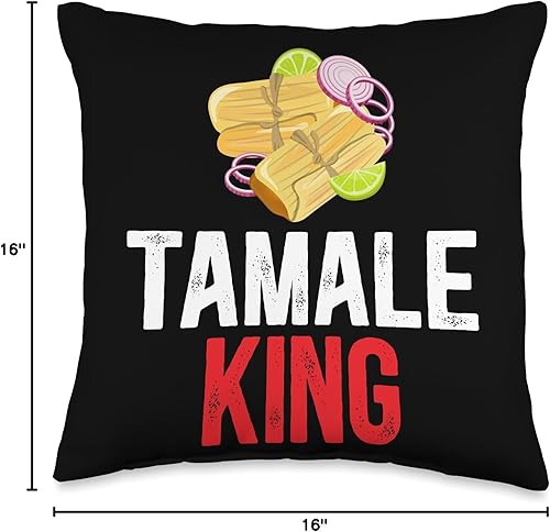 Miniatura 4 de Tamale King Tamale Maker Tamale Lover - Almohada de tamales mexicanos