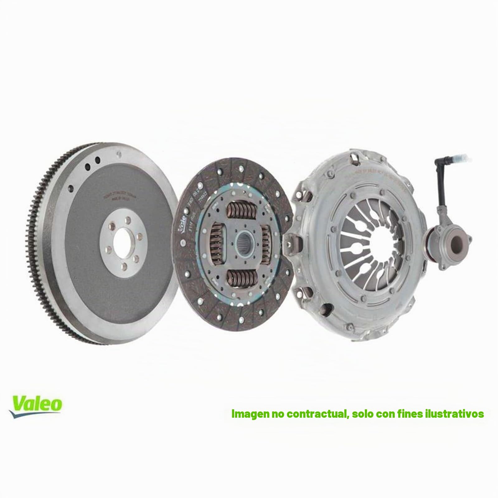 Valeo Kit de Embrague 845253 - Con Tapa, Con Disco