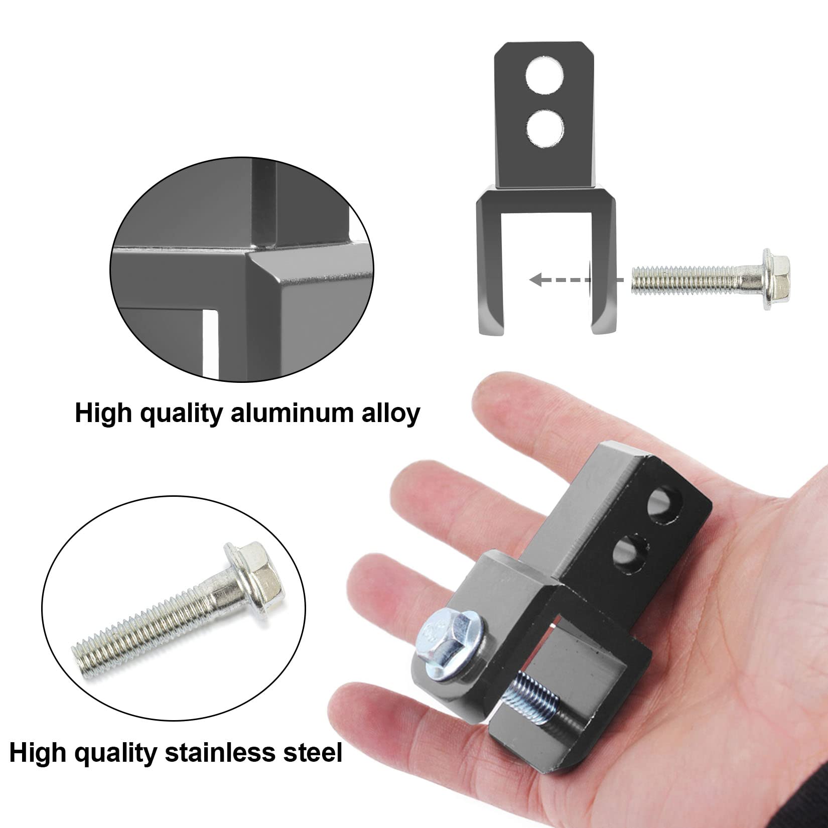 Amazon.com: M8 8mm Rear Shock Extender Absorbers Universal