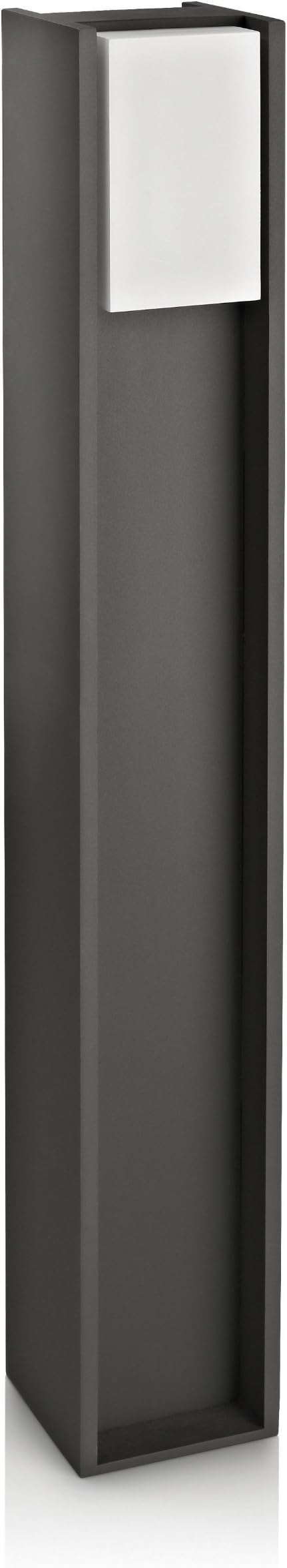 Ecomoods Bridge Outdoor Post Anthracite (Includes 1 x 14 Watts E27 Bulb)