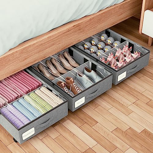 UNDER BED STORAGE CONTAINERS