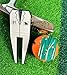 The Mujen Golf Ball Marker, Golf Alignment Ball Marker for Putting, Golf Divot Tool, Golf Training Aid Golf Accessories with Hat Clip, Cleaner, Club Holder, Golf Gift (White)
