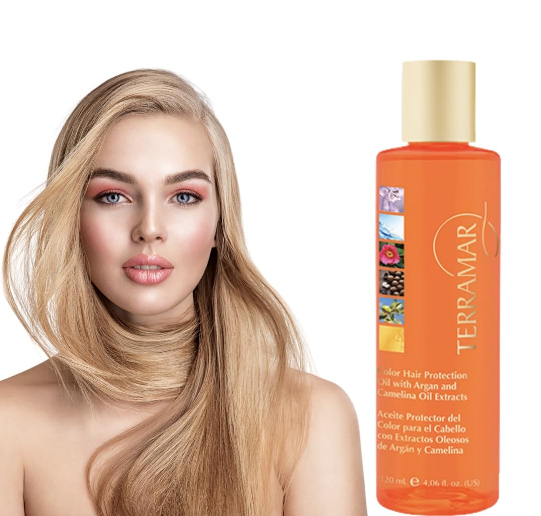 Terramar Color Protection Oil with Argan and Oil Extracts, 4.06 fl oz