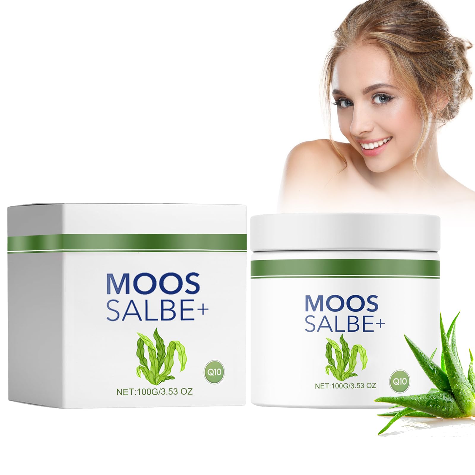 Pemarlis Moossalbe Plus, Mooscreme gegen Falten, Altersflecken Creme,  Gesichtscreme, Soforteffekt Moos Salbe,Natrliche Aloe Vera, gegen Falten  Gesichtsfaltencreme fr alle Hauttypen (2) : Amazon.de: Kosmetik