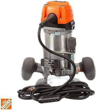 RIDGID 11 AMP 2 HP 1/2 in. Corded Fixed Base Router R22002