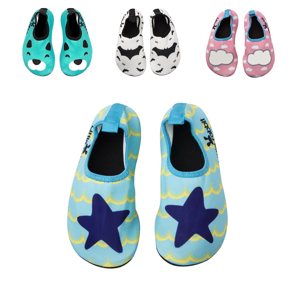 LFORBB Barefoot Water Shoes for Kids - Quick-Dry Water Shoes for Kids Anti-Slip and Lightweight