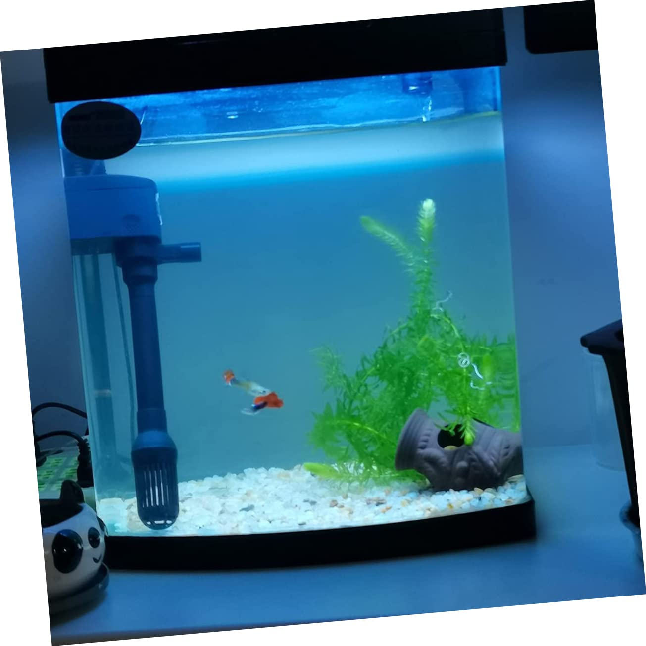 UPKOCH 6 Stück Aquarium Dekoration Teiliges Terrakotta Versteck Fischtank Versteckhöhlen Laichkasten Garnelen Versteck Höhle für Zucht und