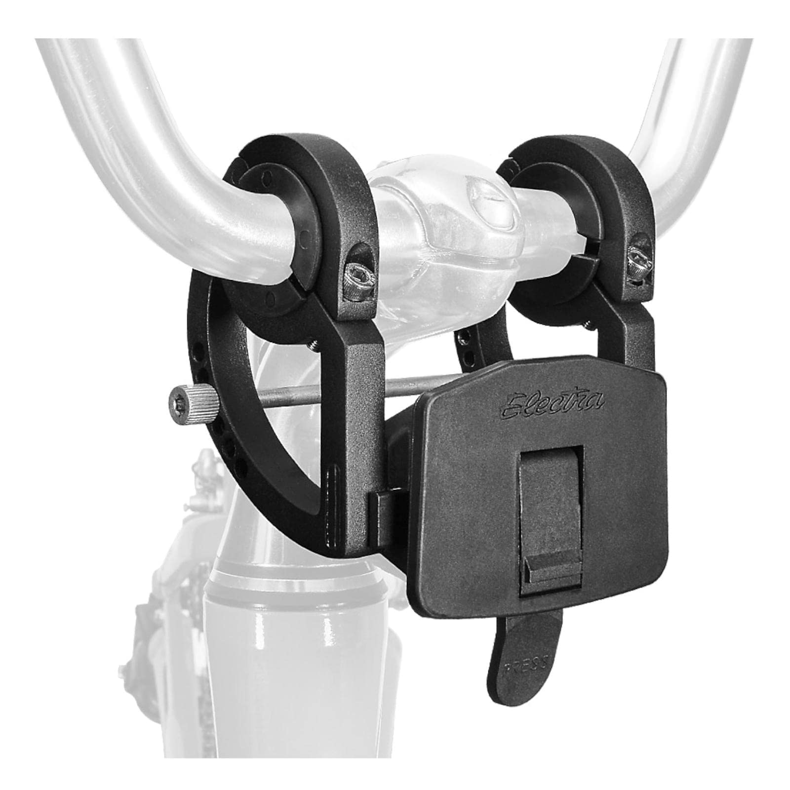 Electra Quick Release Handlebar Basket Bracket & Mount, Black  