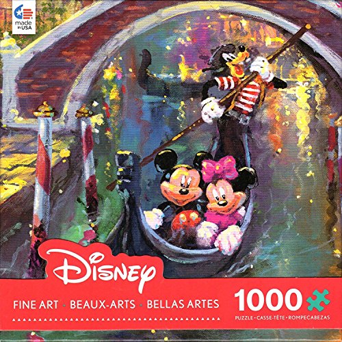 Ceaco Disney Moonlight in Venice Jigsaw Puzzle, 1000 Pieces