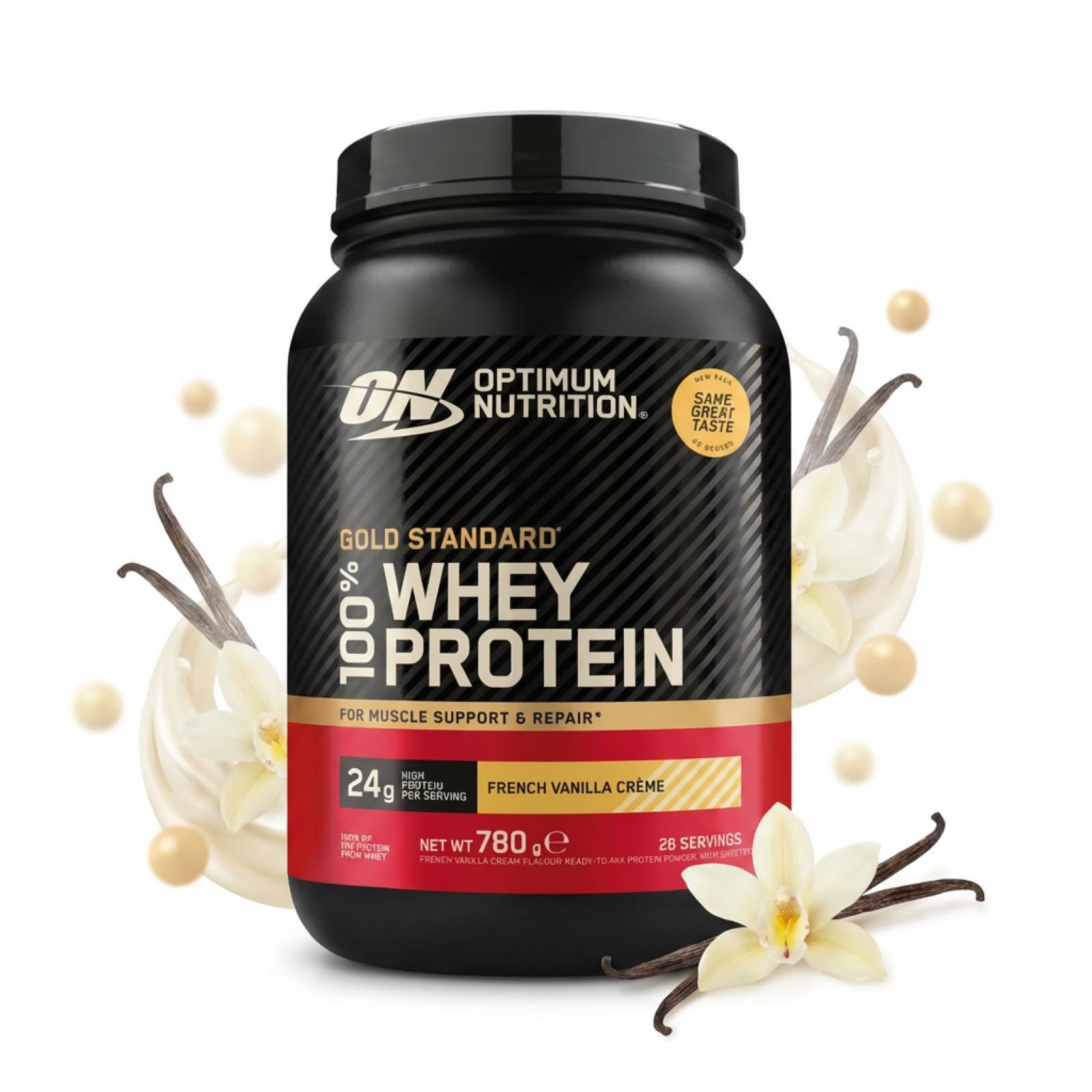 Optimum Nutrition 100% Whey Gold Standard (768g) Crema de Vainilla