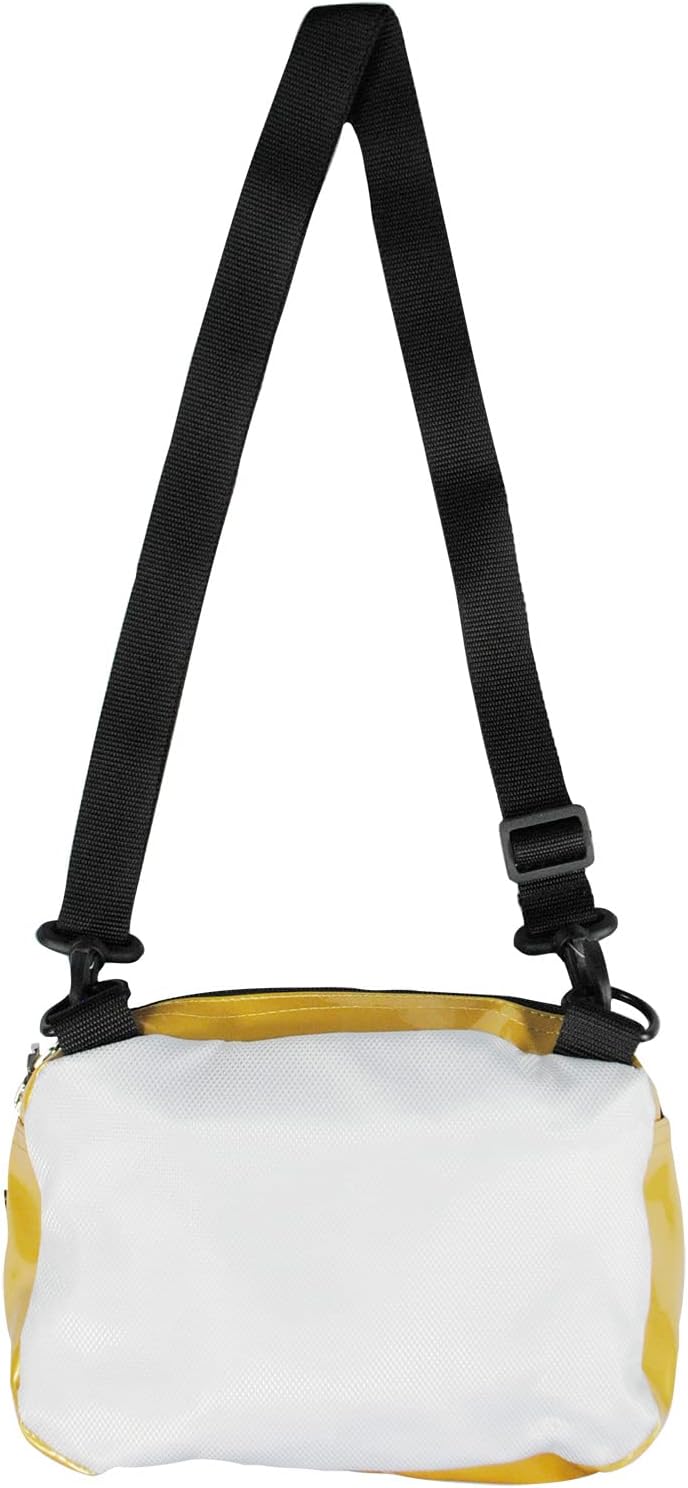 LEASAX ORIX Buffaloes Pouch, White x Navy