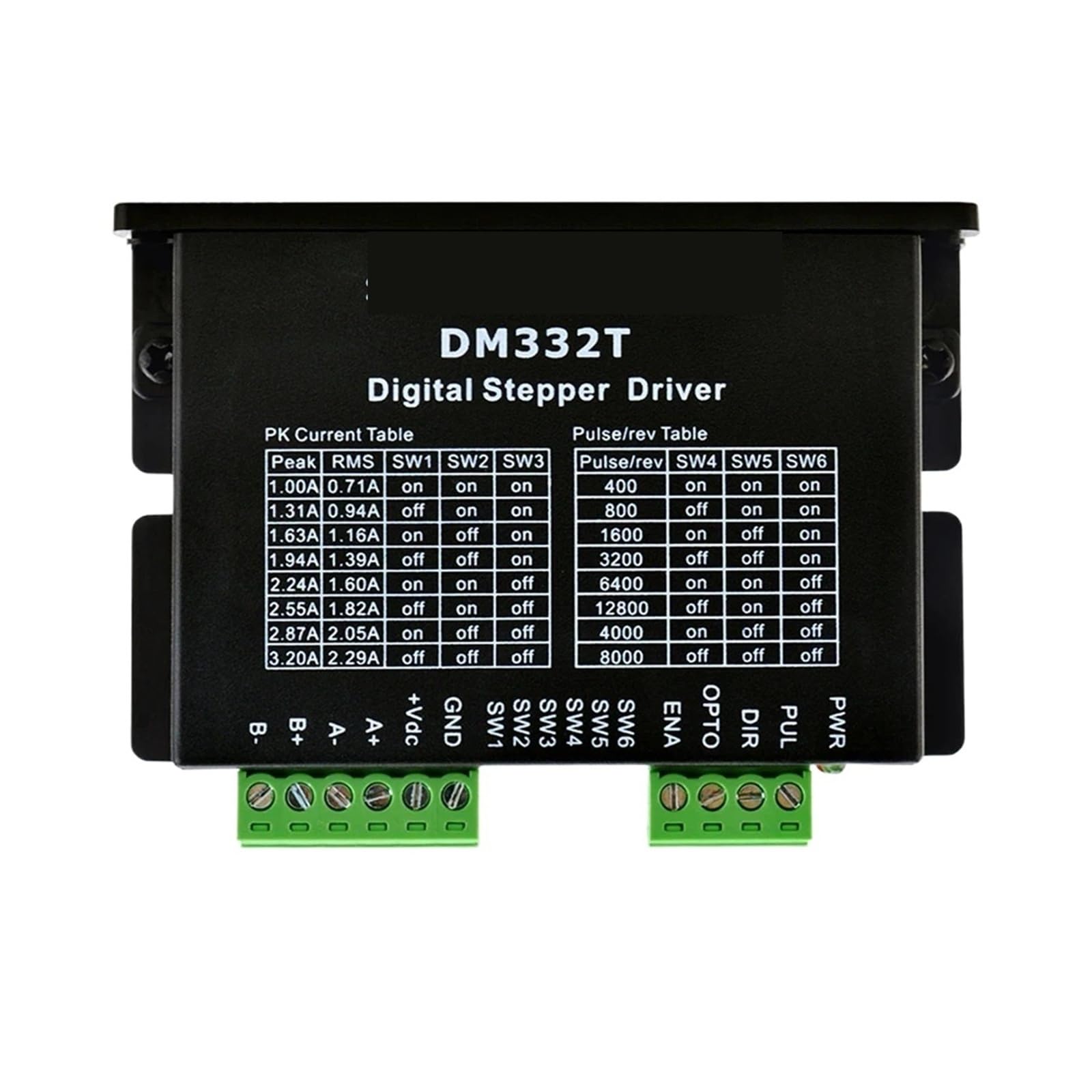 Controlador Paso a Paso Controlador de Motor Paso a Paso Digital 1.0-3.2A 10-30VDC