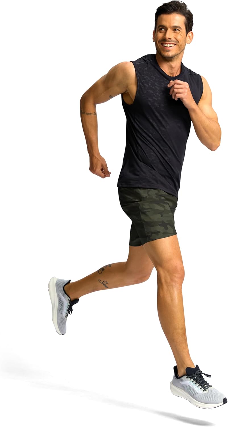 G Gradual Men's Hiking Shorts 7"/9" Lightweight Athletic Shorts for Men Quick Dry Stretch Casual Shorts with 3 Zipper Pockets - Image 6