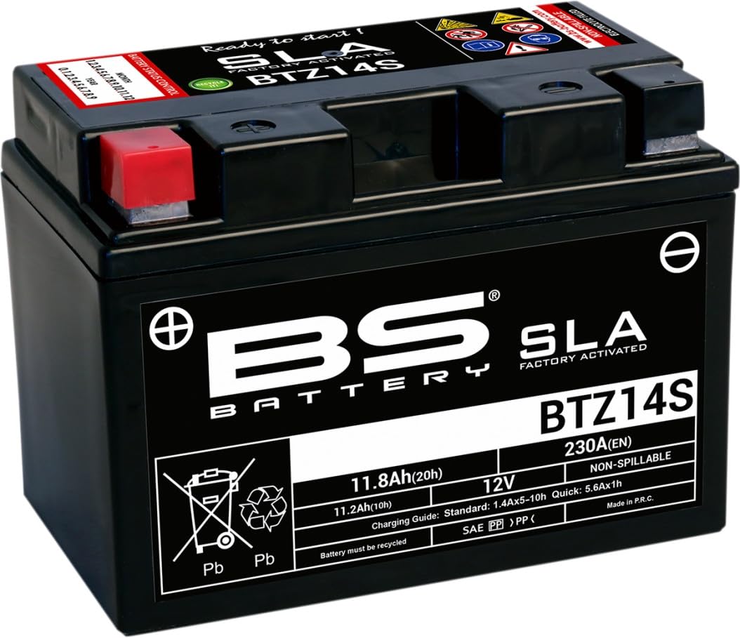 BS-Battery powersports Battery BS Batería SLA BTZ14S