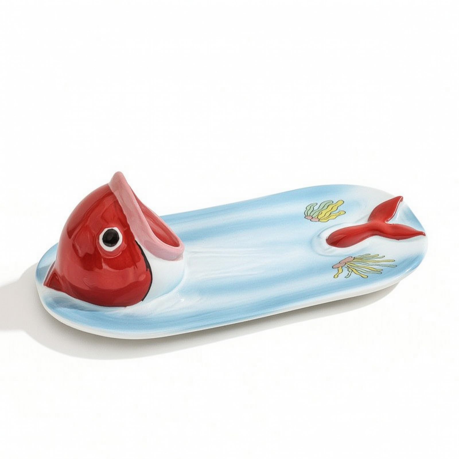Plato con Forma Pes Infantil, style to 2, Rojo