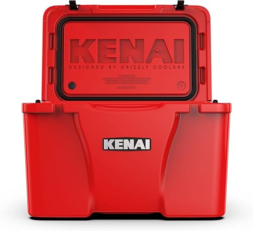 Miniatura 7 de KENAI Enfriador de 25  Cofre de hielo de 25 cuartos de galón duradero con aislamiento rotomoldeado  Fabricado en Estados Unidos  Garantía de por