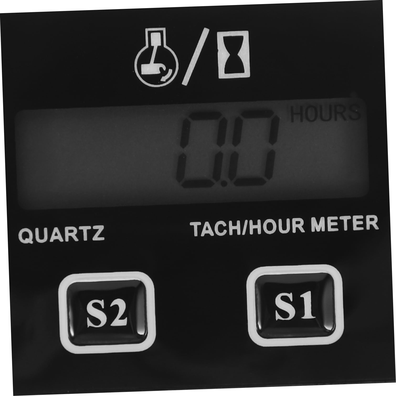Gatuida 5sätze Digitaler Tachometer Mit Lcd-display Für Motorräder Rasenmäher Und Kettensägen Präziser Drehzahlmesser Und Betriebsstundenzähler Vielseitig Einsetzbar Und Langlebig