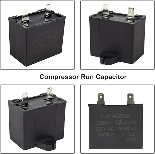 Miniatura 3 de Paquete de 2 unidades 2319792 W10197428 W10189190 TSD2 Combinación de dispositivo de arranque de refrigerador W10662129 Condensador para Whirlpool