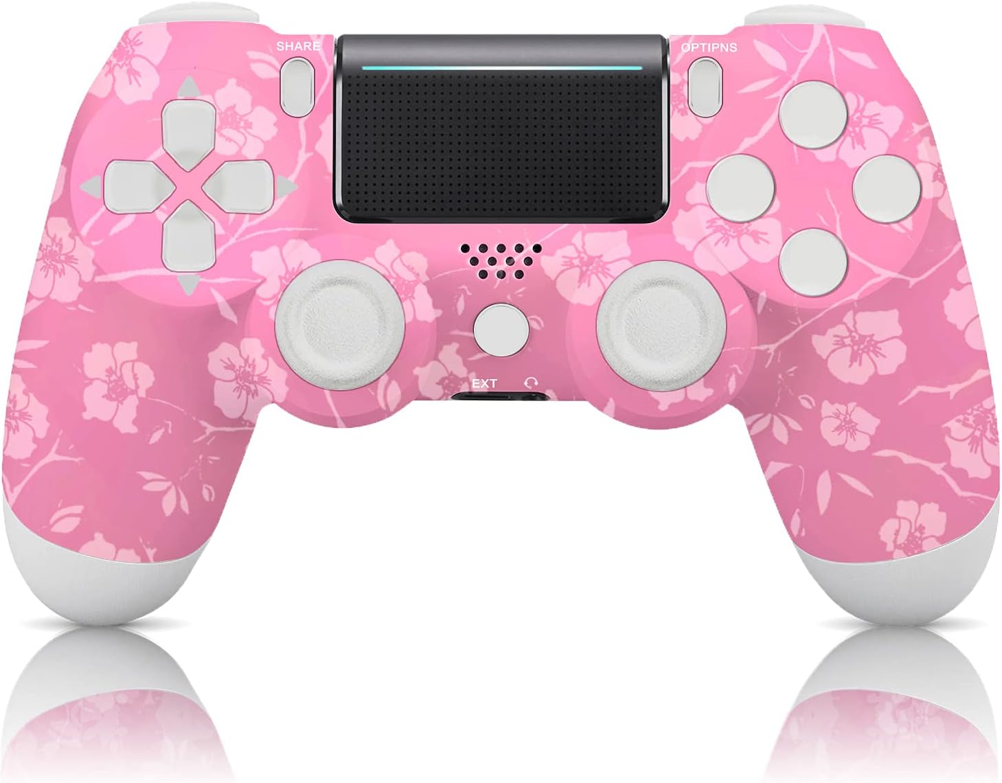 Wireless Controller Compatible with PS4 with Upgraded Joystick/Double Shock,Remote Controller Compatible with PS4/Slim/Pro/PC