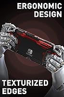 Vista 3 de i-Blason Armorbox for Nintendo Switch OLED Case 2021, Dockable Rugged Protective Case Compatible with Nintendo Switch OLED Model and Joy-Con