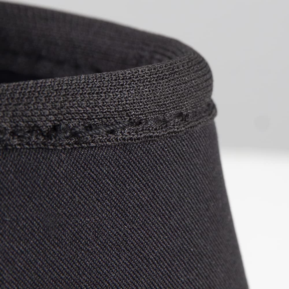 PFIFF 102998 - Campanas para Saltar con Velcro (Neopreno, 1 par), Color Negro