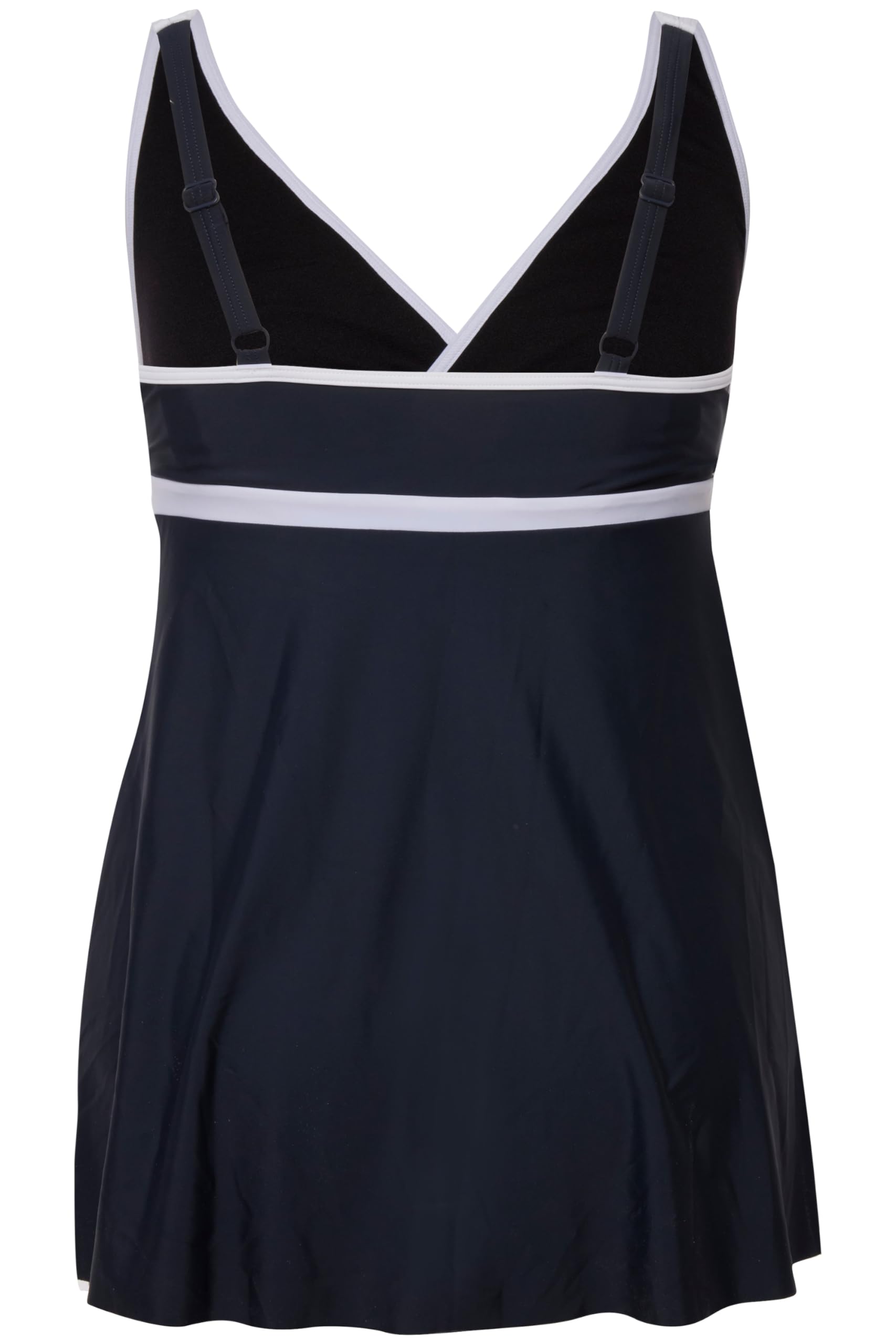 Ulla Popken Damen Tankini Plus Size Zweiteiler Oeko-TEX