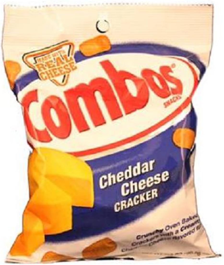 Combos, Cheddar Cheese Cracker 6.3oz - Bag, Count 1 - Snacks