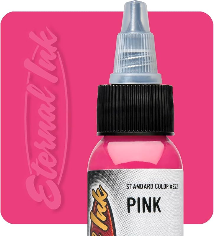 Tinta para tatuagem Eternal Ink Pink, 30 mL