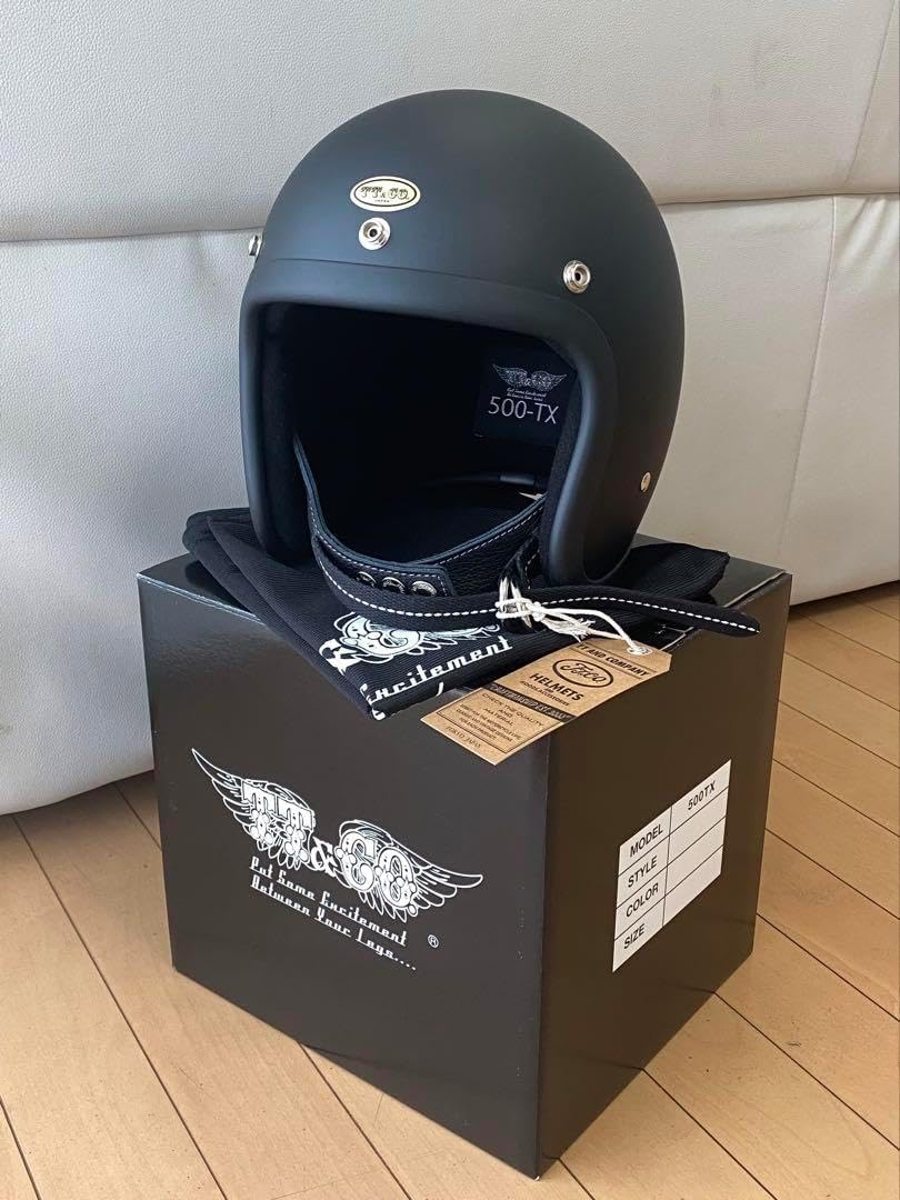 TT&CO 500TX ダブルストラップ仕様 マットブラックXXL 元箱付き